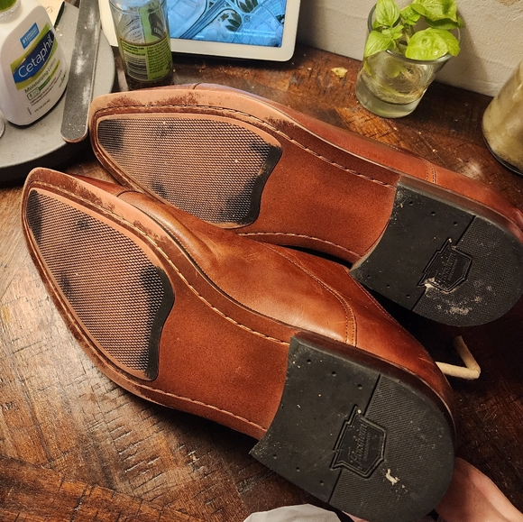 Florsheim Brown Men's 13 wide - Picture 2 of 6
